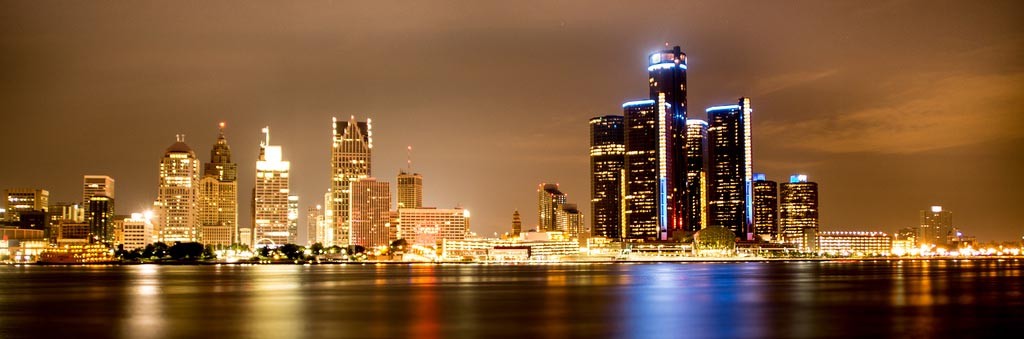 detroit night
