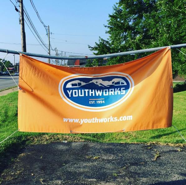 Welcome banner on-site