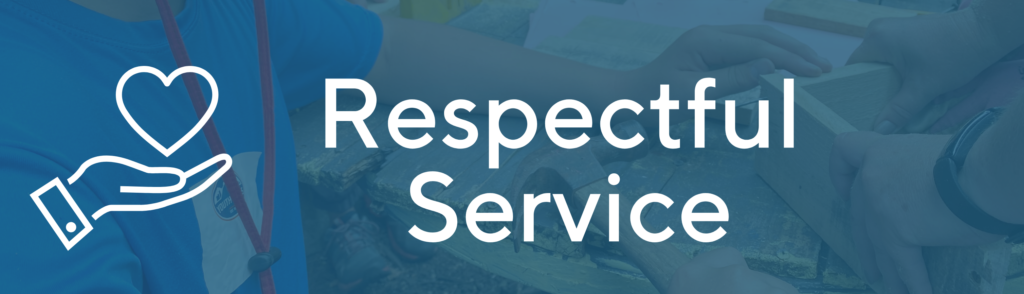 Respectful service