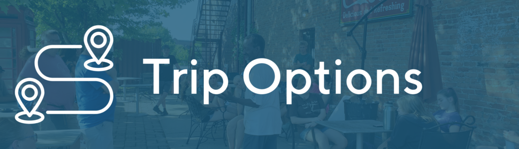 Trip options for your 2023 mission trip